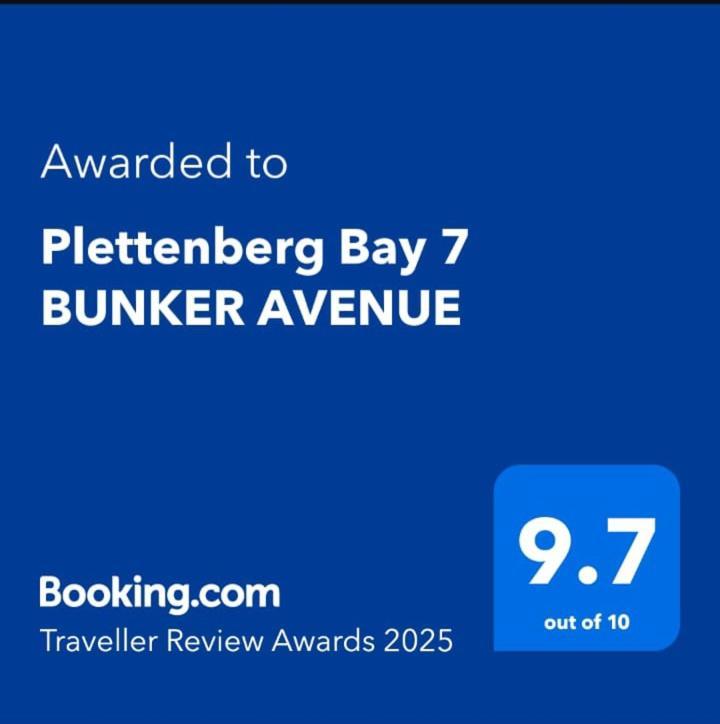 Plettenberg Bay 7 BUNKER AVENUE Exterior foto